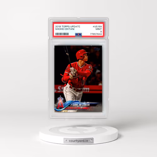 2018 Topps Update #US189 Shohei Ohtani (PSA 9 MINT)