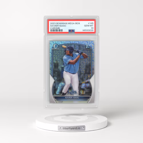 2023 Bowman Mega Box Chrome #145 Xavier Isaac (PSA 10 GEM MINT)