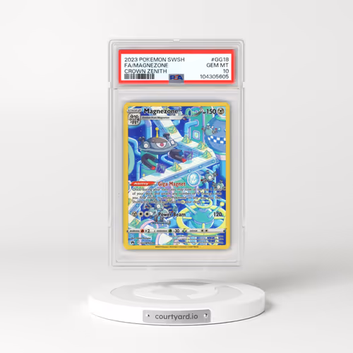2023 Pokémon Sword and Shield Crown Zenith #GG18 Magnezone - Full Art (PSA 10 GEM MINT)