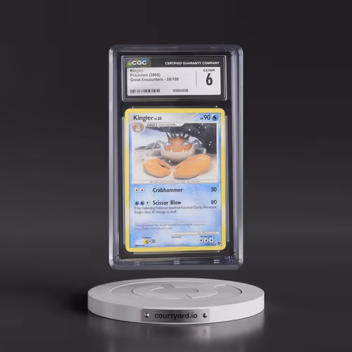 2008 Great Encounters #20/106 Kingler (CGC 6 EX-NM)