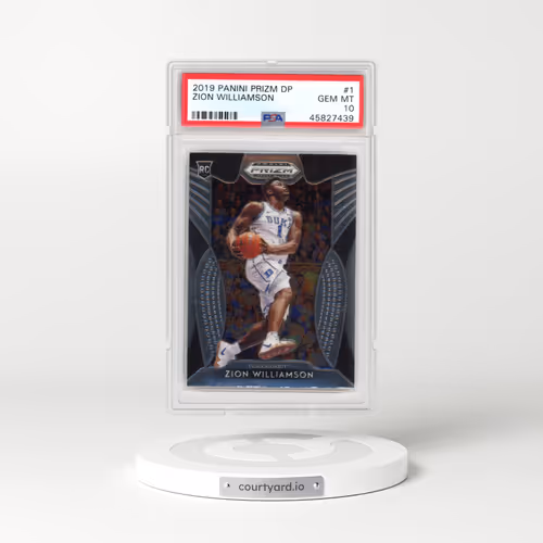 2019 Panini Prizm Draft Picks #1 Zion Williamson (PSA 10 GEM MINT)