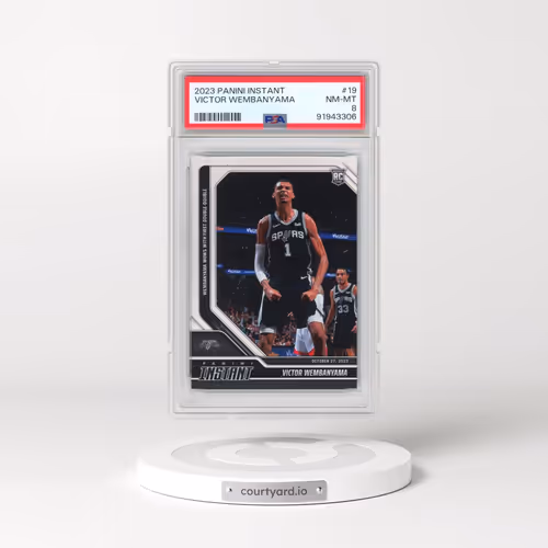 2023 Panini Instant #19 Victor Wembanyama (PSA 8 NM-MT)
