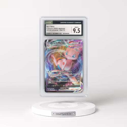 2022 VSTAR Universe #054/172 Mew VMAX - Holo (CGC 9.5 MINT+)