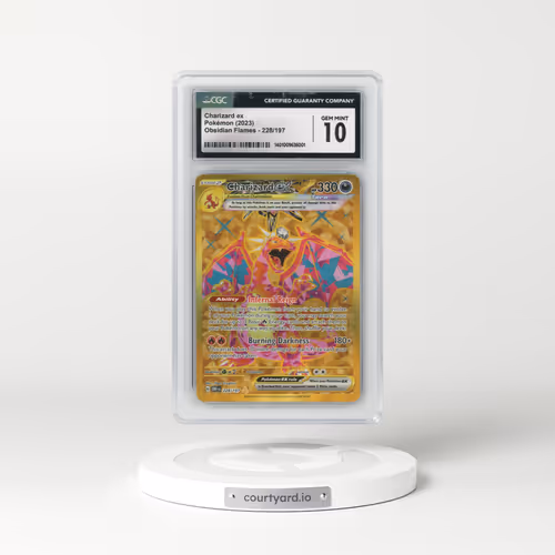 2023 Obsidian Flames - OBF EN #228/197 Charizard ex - Hyper Rare (CGC 10 GEM MINT)