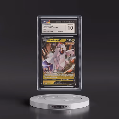 2023 Crown Zenith #103/159 Duraludon V - Holo (CGC 10 GEM MINT)