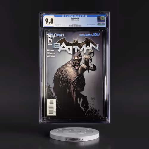 Batman #6 CGC 9.8 White Pages (DC Comics, 4/12) - Universal