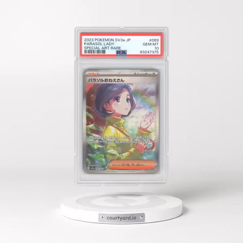 2023 Pokémon Sv3a-Raging Surf #089 Parasol Lady - Special Art Rare (PSA 10 GEM MINT)