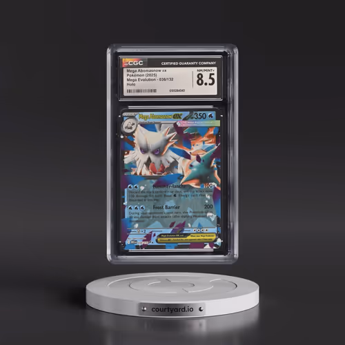 2025 Mega Evolution - MEG EN #036/132 Mega Abomasnow ex - Holo (CGC 8.5 NM-MT+)