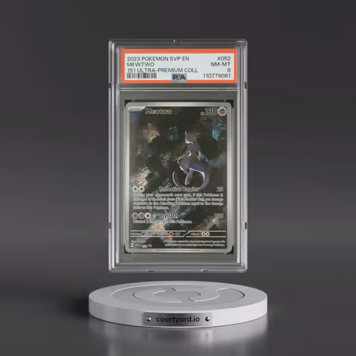 2023 Pokémon Svp EN-SV Black Star Promo #052 Mewtwo - 151 Ultra-Premium Collection (PSA 8 NM-MT)