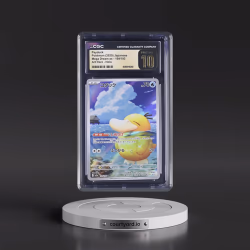 2025 Pokémon M2a-Mega Dream EX #199 Psyduck - Art Rare (CGC 10 PRISTINE)