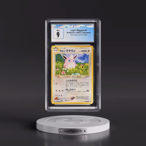 2001 Darkness, and to Light Light Wigglytuff (CGC 9 MINT)