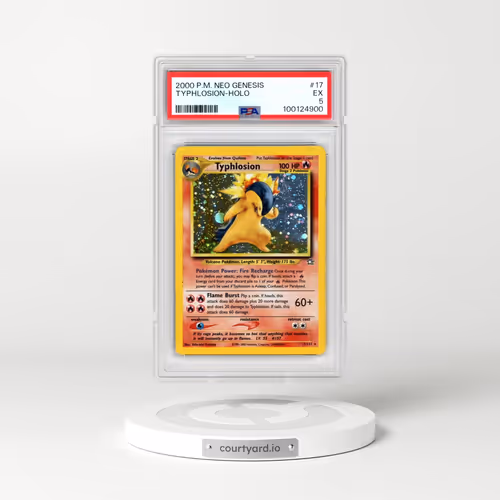 2000 Pokémon Neo Genesis #17 Typhlosion - Holo (PSA 5 EX)