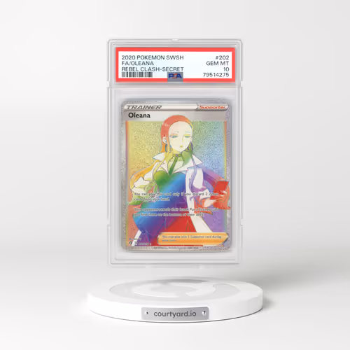 2020 Rebel Clash #202 Oleana - Secret (PSA 10 GEM MINT)