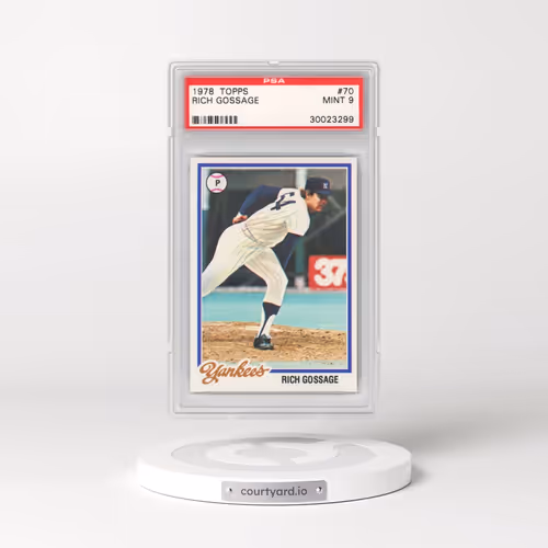 1978 Topps #70 Rich Gossage (PSA 9 MINT)