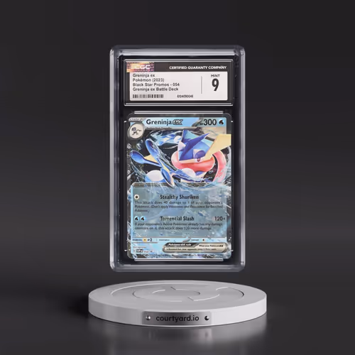 2023 Black Star Promos - Scarlet & Violet SVP EN #054 Greninja ex - Greninja ex Battle Deck (CGC 9 M