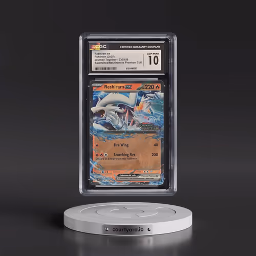2025 Journey Together - JTG EN #030/159 Reshiram ex - Salamence & Reshiram ex Premium Collection