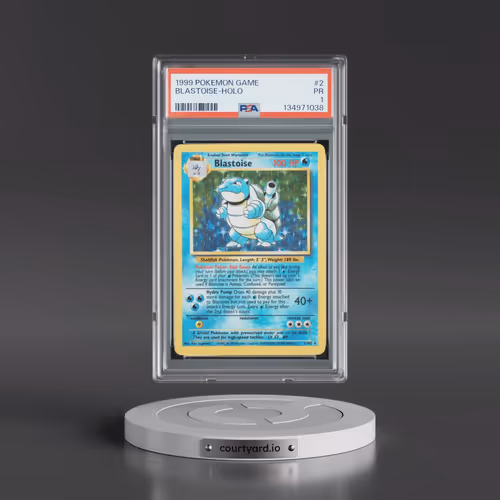 1999 Pokémon Game #2 Blastoise - Holo (PSA 1 PR)