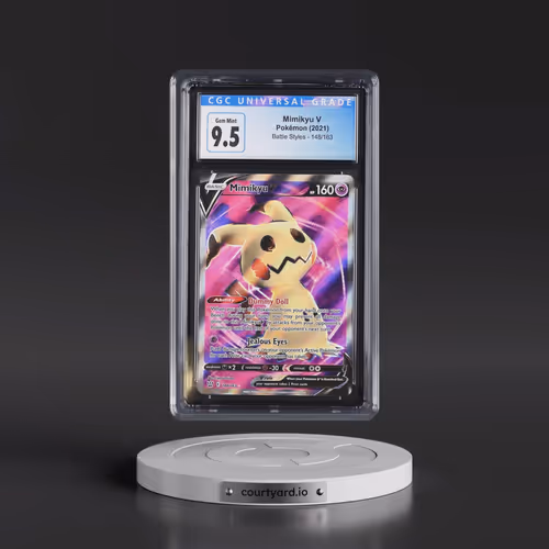 2021 Battle Styles #148/163 Mimikyu V - Ultra Rare Holo (CGC 10 GEM MINT)