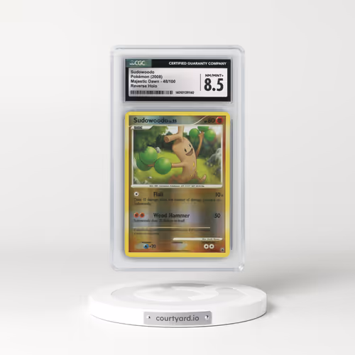2008 Majestic Dawn #48/100 Sudowoodo - Reverse Holo (CGC 8.5 NM-MT+)