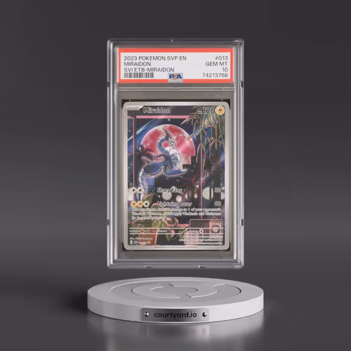 2023 Pokémon Svp EN-SV Black Star Promo #013 Miraidon - Scarlet & Violet Elite Trainer Box-Miraidon