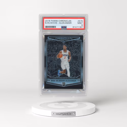 2018 Panini Chronicles #579 Shai Gilgeous-Alexander (PSA 9 MINT)