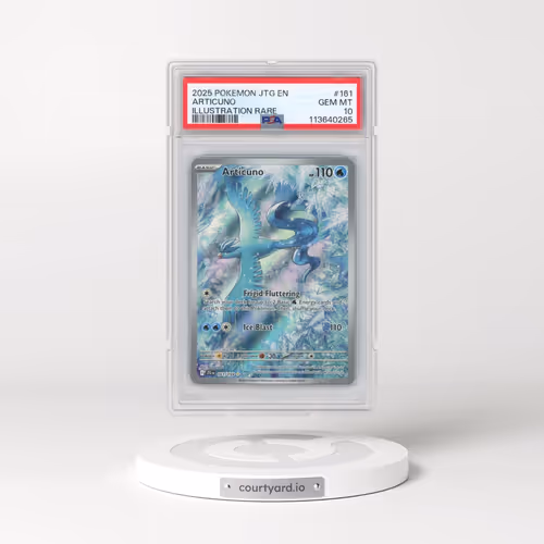 2025 Pokémon Jtg EN-Journey Together #161 Articuno - Illustration Rare (PSA 10 GEM MINT)
