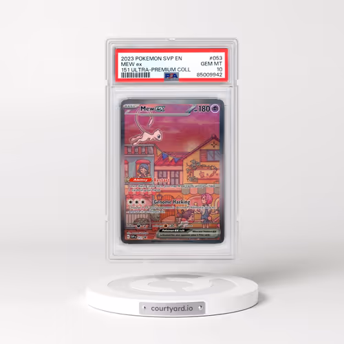 2023 Pokémon Svp EN-SV Black Star Promo #053 Mew EX - Holo 151 Ultra-Premium Collection (PSA 10 GEM