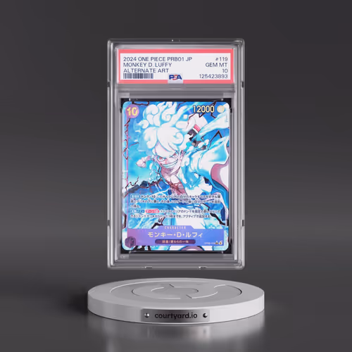 2024 One Piece Japanese PRB01-Premium Booster -One Piece Card the Best #119 Monkey D. Luffy - Altern