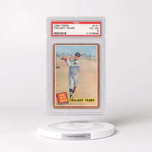 1962 Topps #141 Twilight Years (PSA 4 VG-EX)