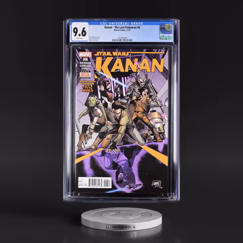 Kanan - The Last Padawan #6 CGC 9.6 White Pages (Marvel Comics, 11/15)