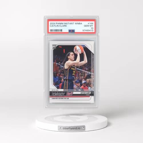 2024 Panini Instant WNBA #144 Caitlin Clark (PSA 10 GEM MINT)