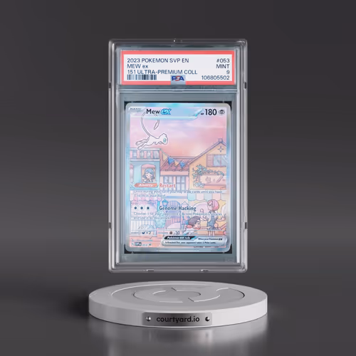 2023 Pokémon Svp EN-SV Black Star Promo #053 Mew EX - Holo 151 Ultra-Premium Collection (PSA 9 MINT)