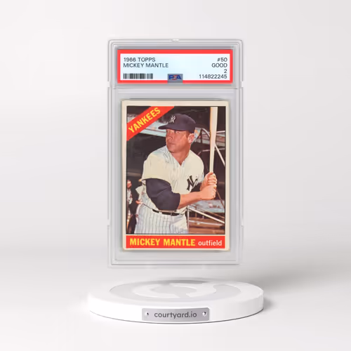 1966 Topps #50 Mickey Mantle (PSA 2 GOOD)