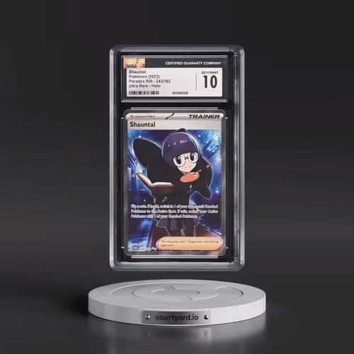 2023 Pokémon Par EN-Paradox Rift #243 Shauntal - Ultra Rare (CGC 10 GEM MINT)