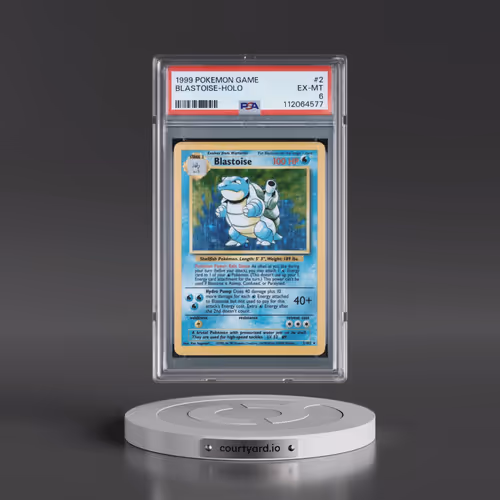1999 Pokémon Game #2 Blastoise - Holo (PSA 6 EX-MT)