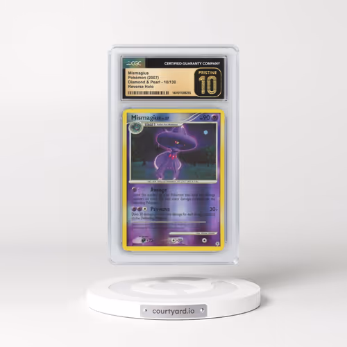 2007 Diamond & Pearl #10/130 Mismagius - Reverse Holo (CGC 10 PRISTINE)