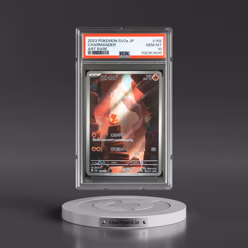 2023 Pokémon Sv2a-Pokemon 151 #168 Charmander - Art Rare (PSA 10 GEM MINT)