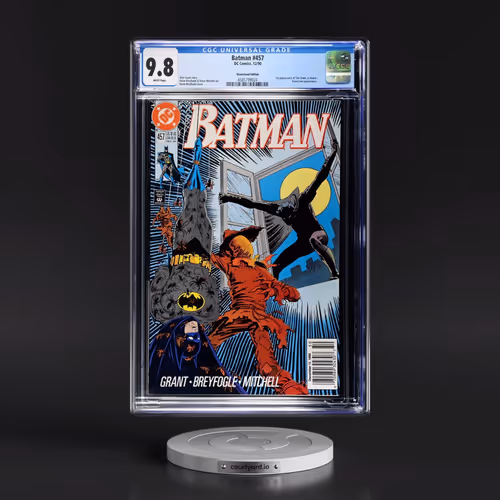 Batman #457 CGC 9.8 White Pages (DC Comics, 12/90) - Newsstand Edition