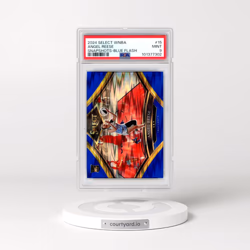 2024 Panini Select WNBA Snapshots #15 Angel Reese - Blue Flash (PSA 9 MINT)