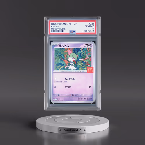 2025 Pokémon M-P Promo #021 Ralts - McDonald's (PSA 10 GEM MINT)