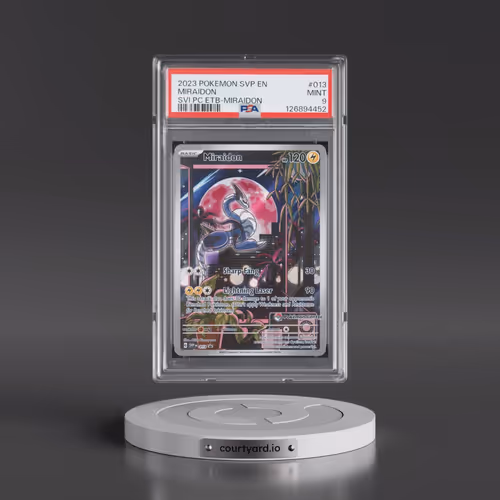 2023 Pokémon Svp EN-SV Black Star Promo #013 Miraidon - Scarlet & Violet Pokemon Center Elite Traine