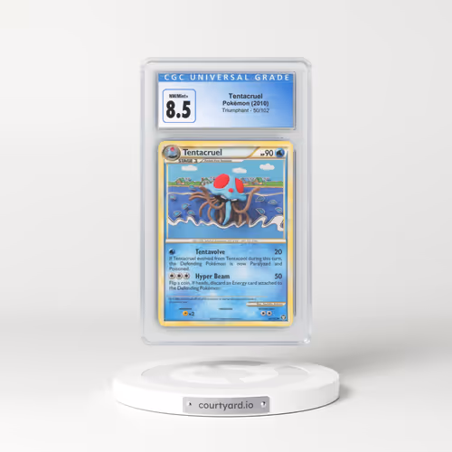 2010 Triumphant #50/102 Tentacruel (CGC 8.5 NM-MT+)