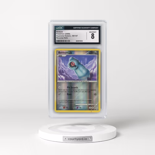 2009 Supreme Victors #90/147 Beldum - Reverse Holo (CGC 8 NM-MT)