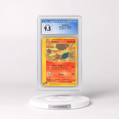 2002 Expedition #91/165 Quilava (CGC 10 GEM MINT)