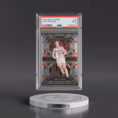 2024 Panini Select WNBA #72 Caitlin Clark (PSA 9 MINT)