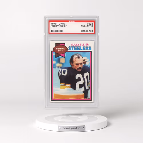 1979 Topps #522 Rocky Bleier (PSA 8 NM-MT)