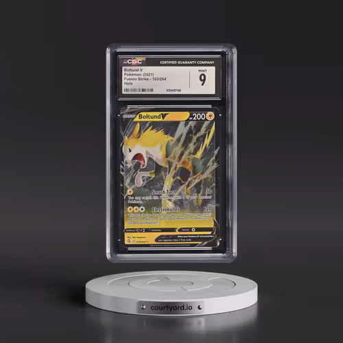 2019 Fusion Strike #103/264 Boltund V - Holo (CGC 9 MINT)