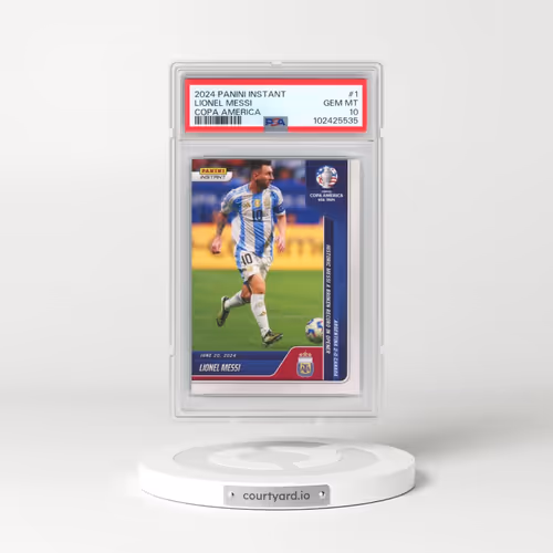 2024 Panini Instant Conmebol Copa America 2024 #1 Lionel Messi (PSA 10 GEM MINT)