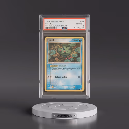 2006 Pokémon EX Crystal Guardians #55 Lotad (PSA 10 GEM MINT)