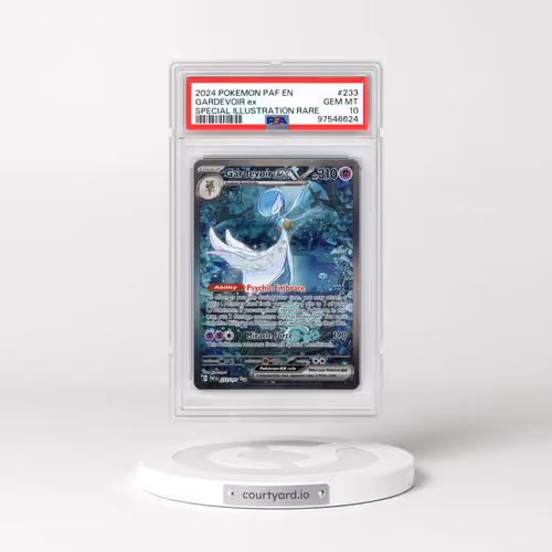 2024 Pokémon Paf EN-Paldean Fates #233 Gardevoir EX - Holo Special Illustration Rare (PSA 10 GEM MIN